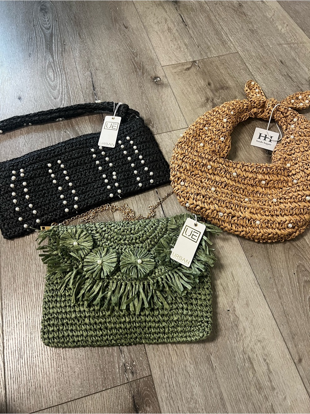 Urban Expressions and Haute hippie summer purse bundle- PLEASE READ